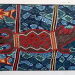 baru community mosaic picturing a crocodile and fish