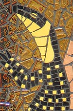 goanna Kondalilla mosaic murals