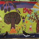 river school mosaic completed on site