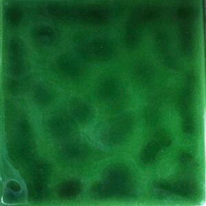 deep green ceramic tile colour sample